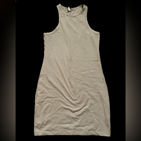 H&M Racerback Dress Tan - Picture 1 of 3